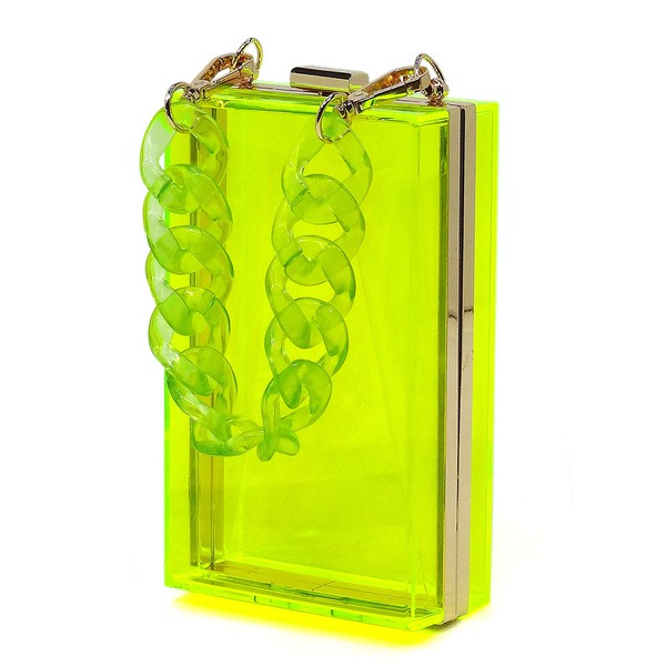 Acrylic See Through Clutch