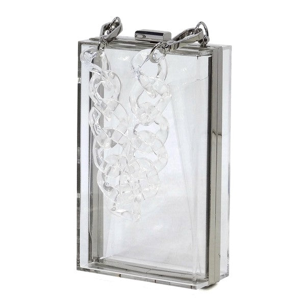 Acrylic See Through Clutch