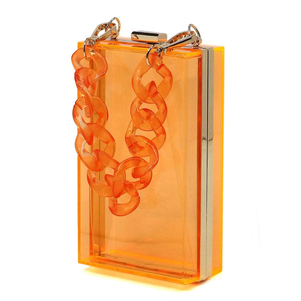 Acrylic See Through Clutch