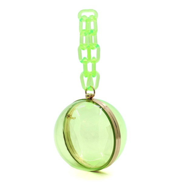 See Through Ball Crossbody Bag