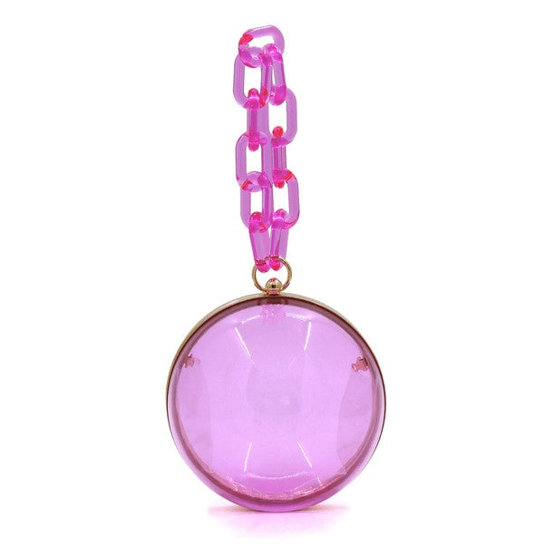 See Through Ball Crossbody Bag