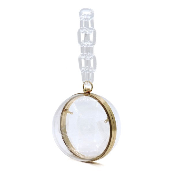 See Through Ball Crossbody Bag