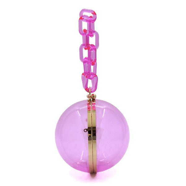 See Through Ball Crossbody Bag