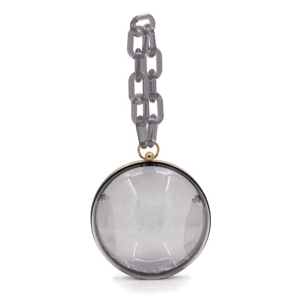 See Through Ball Crossbody Bag