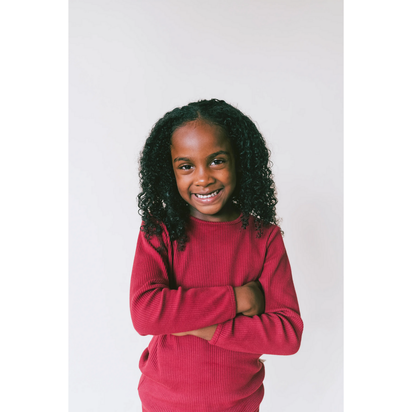 Kids Unisex Ribbed Loungewear Set