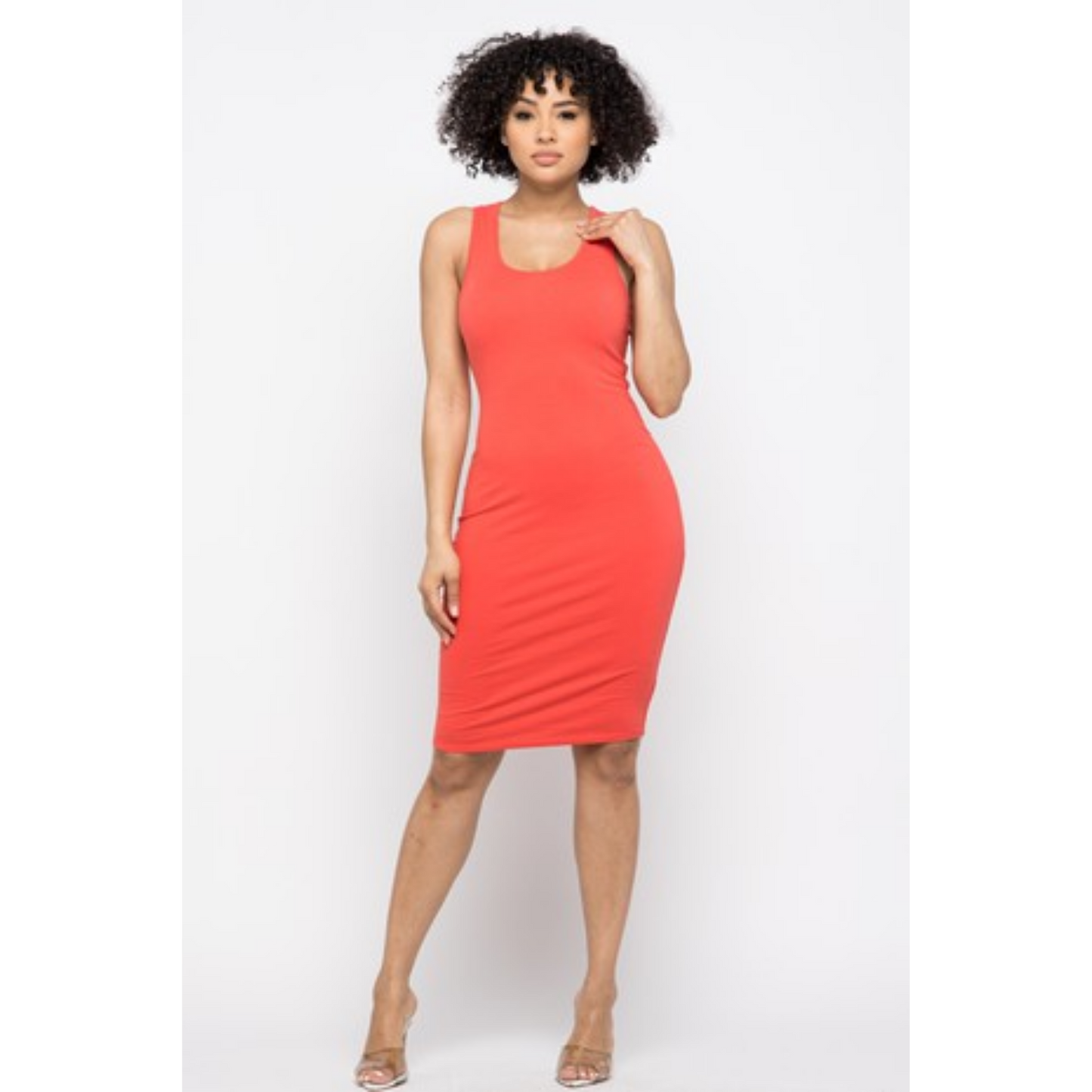Sleeveless Midi Dress