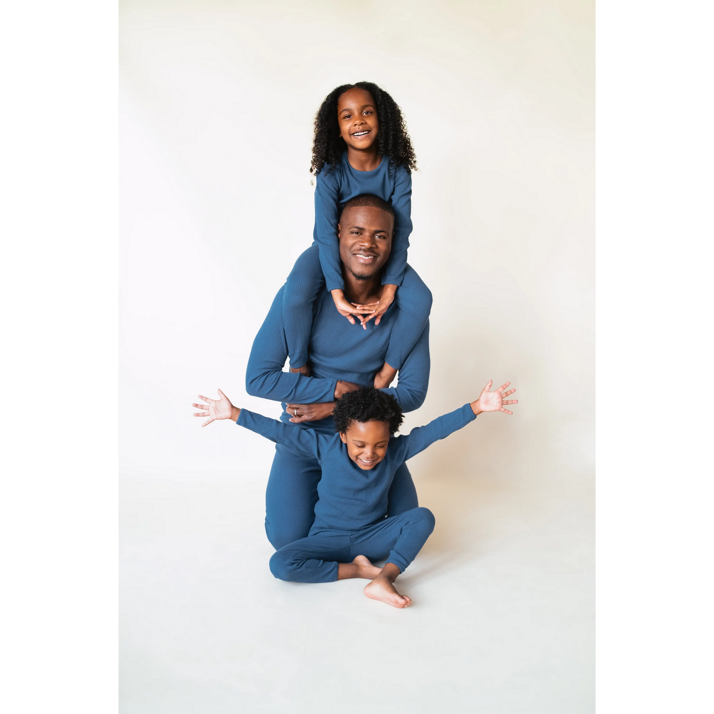 Kids Unisex Ribbed Loungewear Set