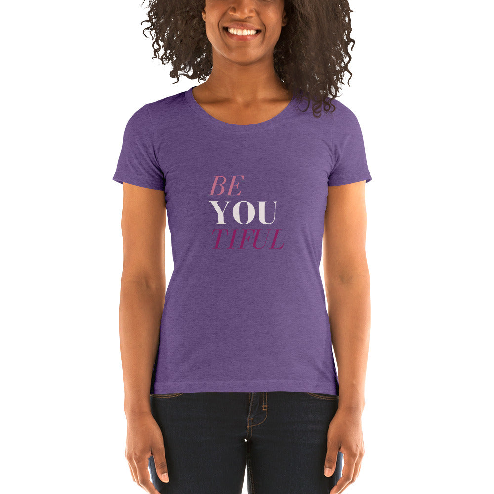 purple be you tiful womens t shirt