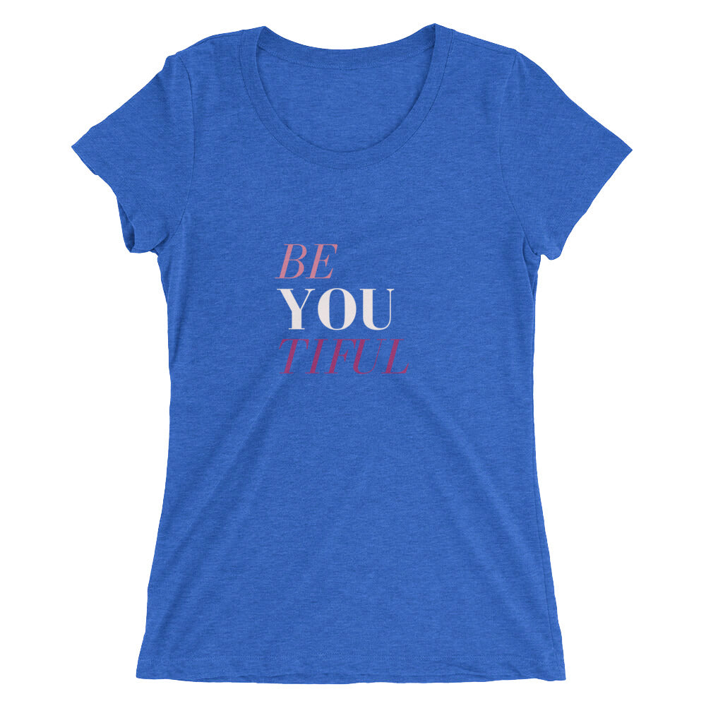 blue be you tiful womens t shirt