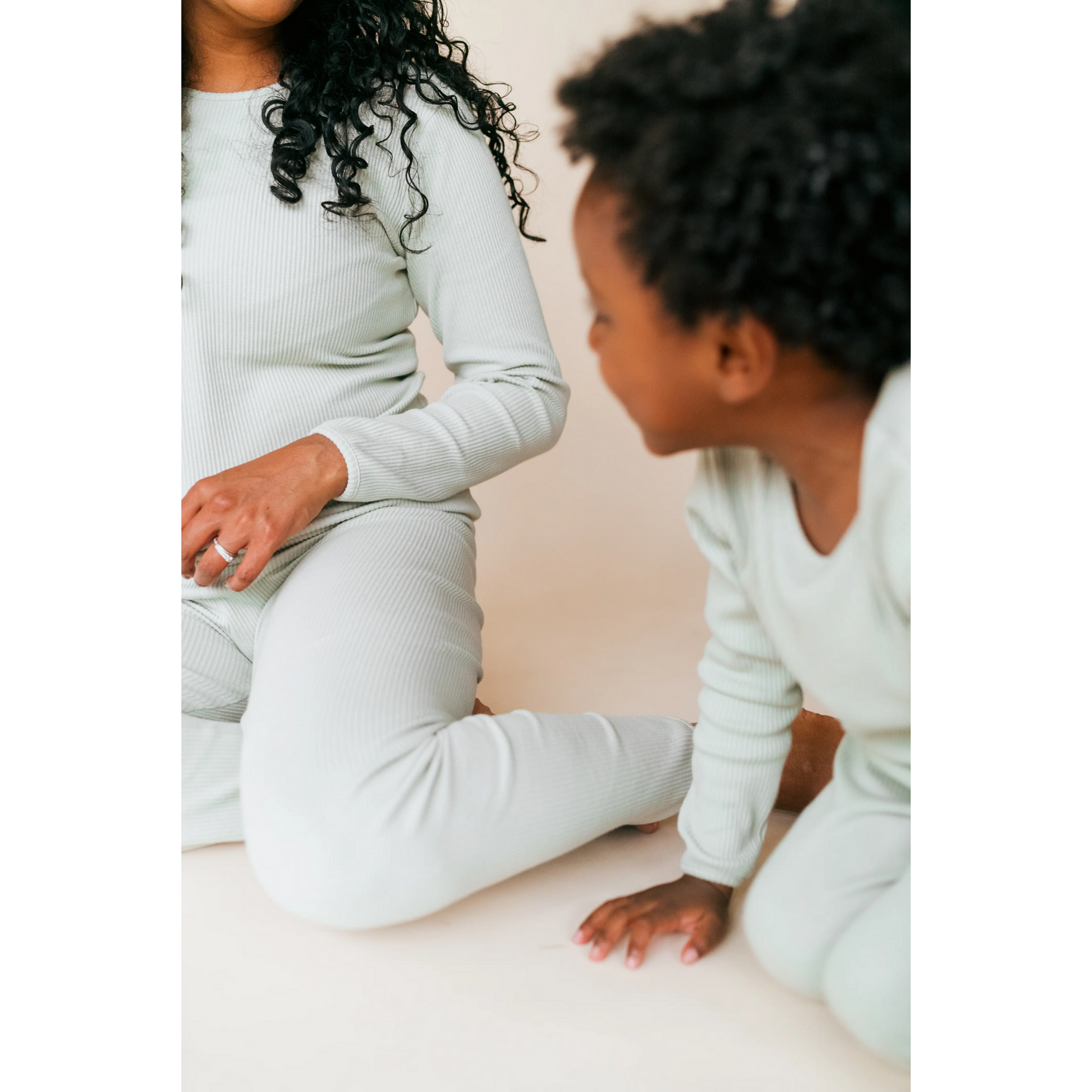 Kids Unisex Ribbed Loungewear Set