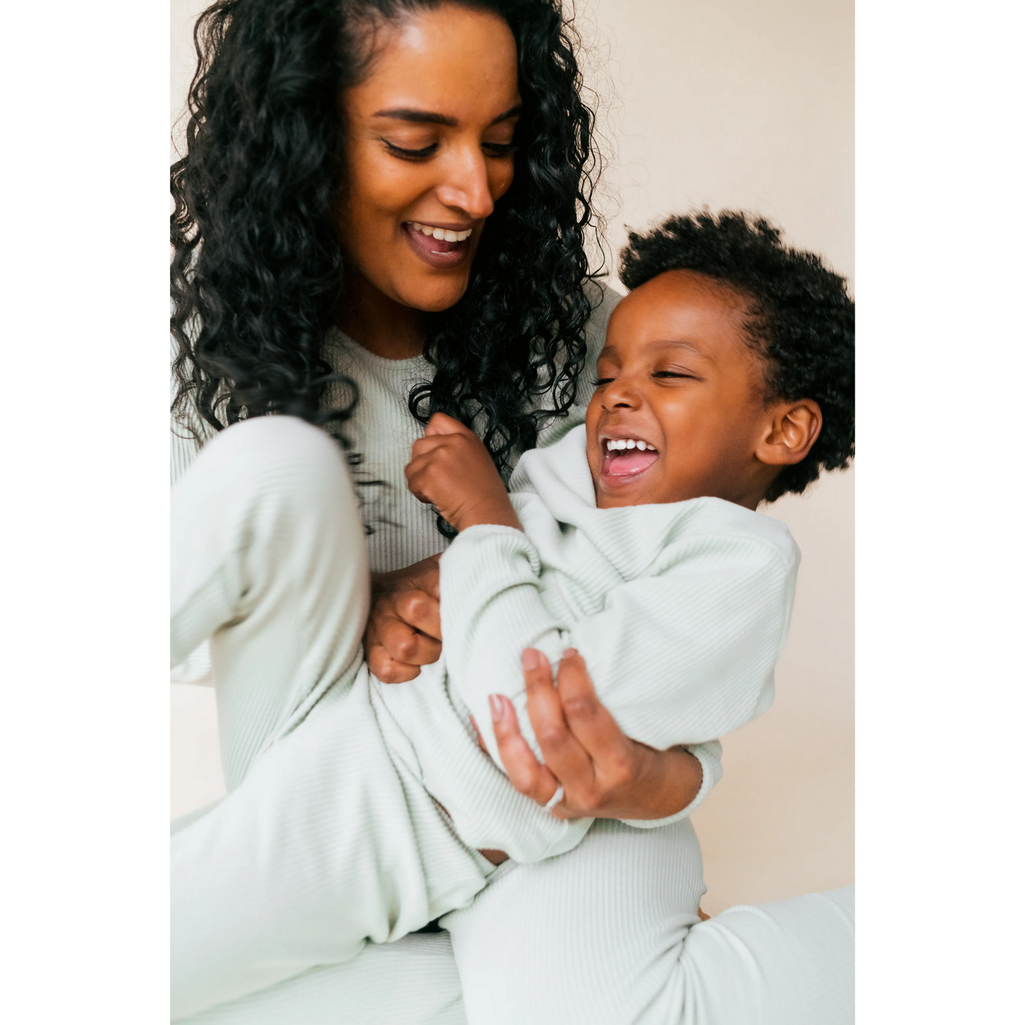 Kids Unisex Ribbed Loungewear Set