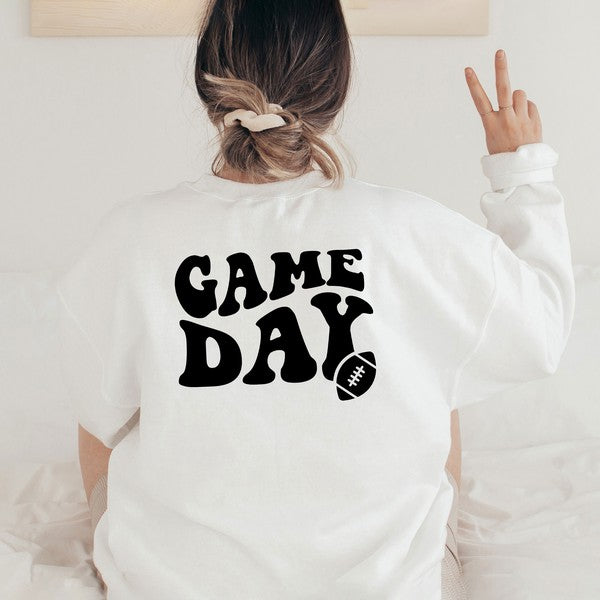 Game Day Football Front & Back Sweatshirt