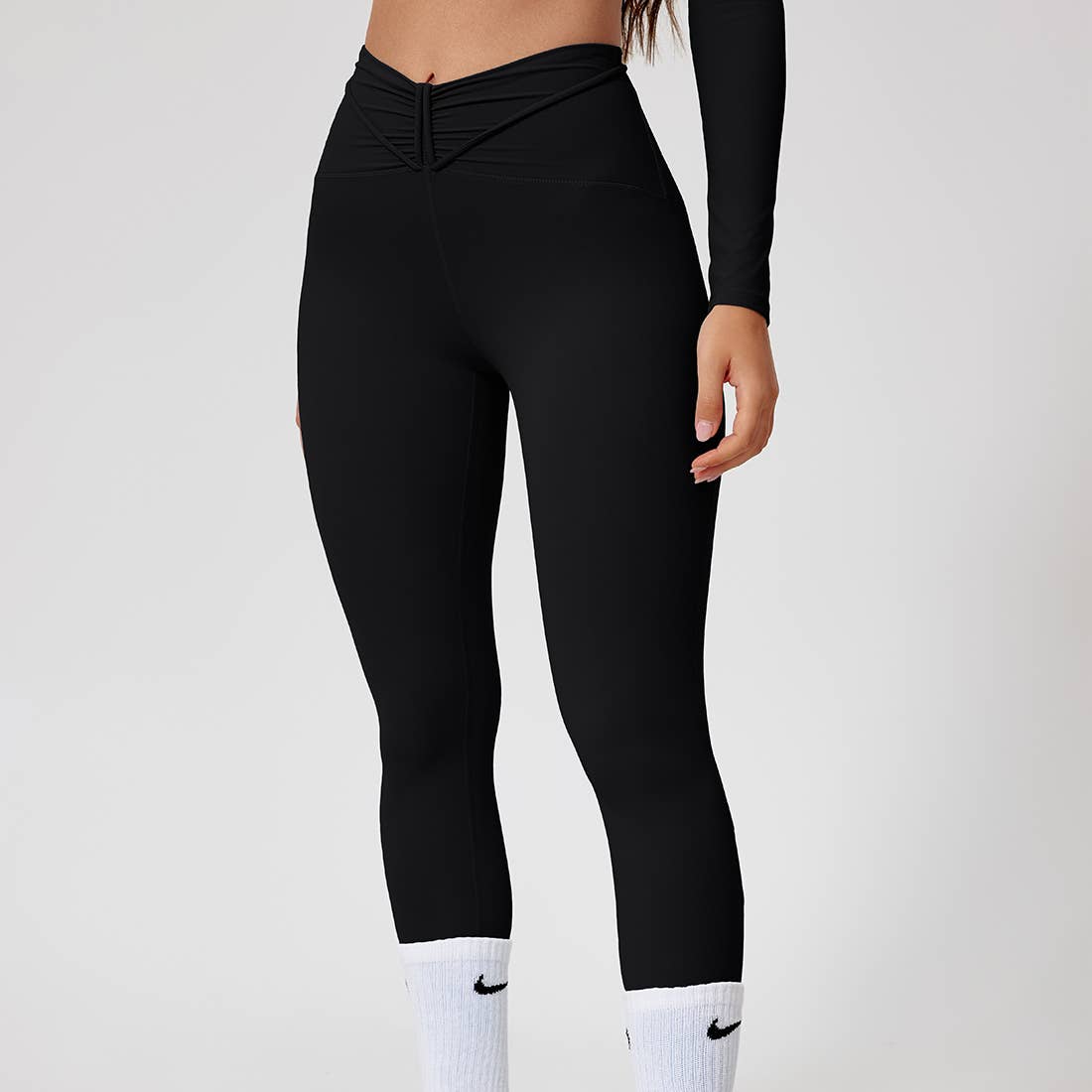 Women High-Waisted Seamless Naked-Feel Yoga Leggings