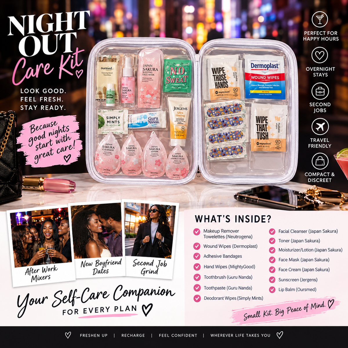 Night Out Care Kit