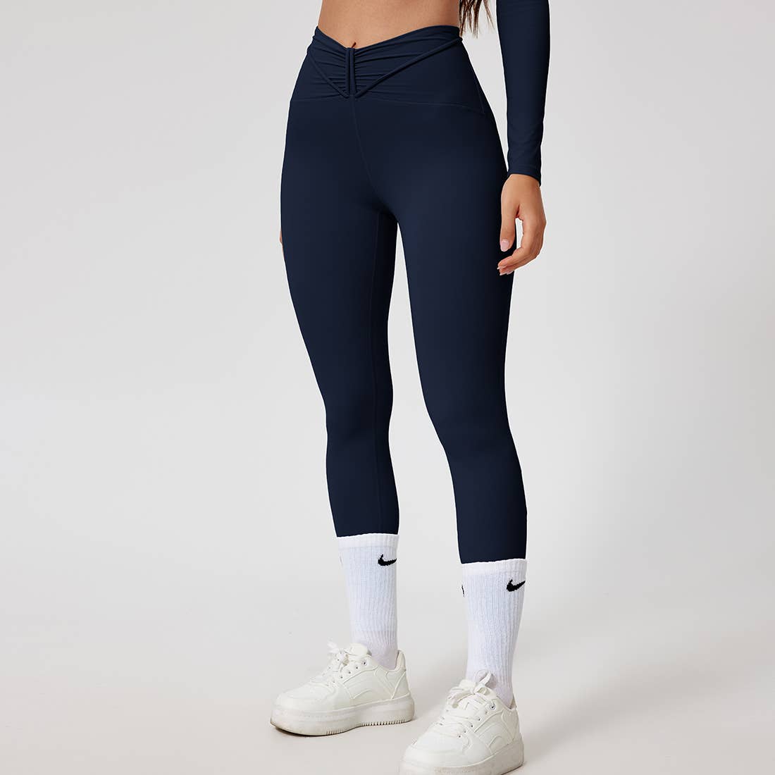 Women High-Waisted Seamless Naked-Feel Yoga Leggings