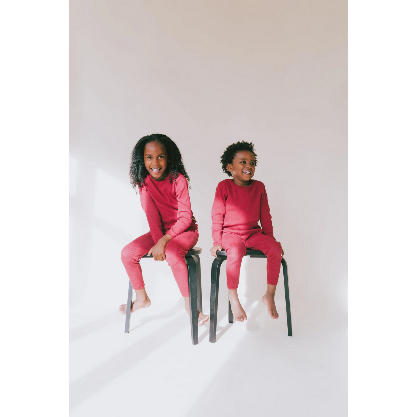 Kids Unisex Ribbed Loungewear Set