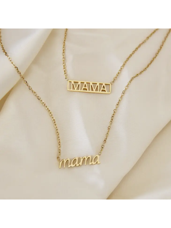 mama and mini necklace set