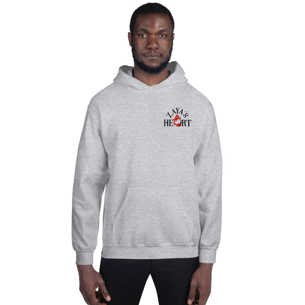 ZayasHeart Pink Logo Unisex Hoodie