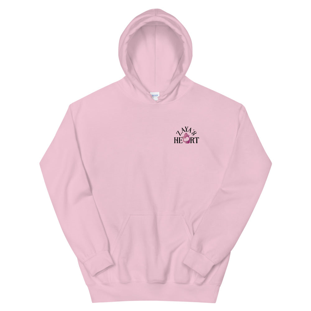 ZayasHeart Pink Logo Unisex Hoodie